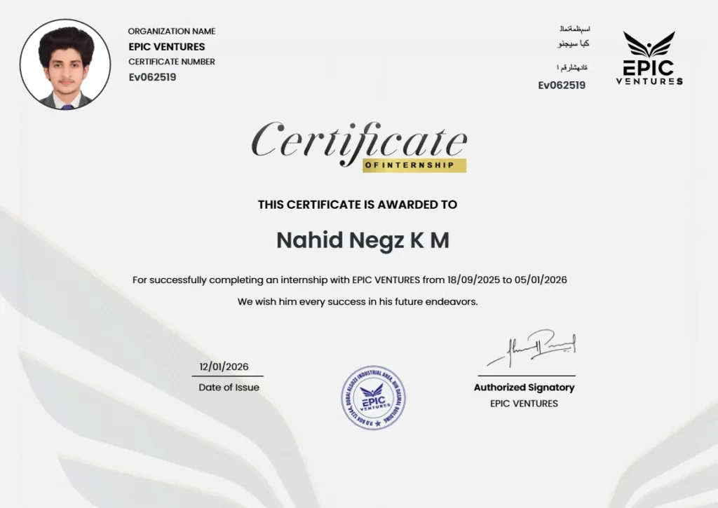 Digital Marketing Certificate